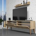 Set mobilier living, Hommy Craft, Best, Stejar