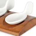 Platou pentru aperitive, Tuscan I, 18 x 9 x 2.5 cm, lemn de salcam, natural