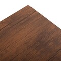 Set masa si scaune 3 piese Hudson Dark, Versa, 105.5 x 50 x 85 cm, metal/MDF