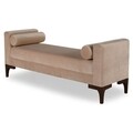Bancheta Nred, Ndesign, 162x52x58 cm, lemn, crem