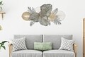 Decoratiune de perete Mety, Mauro Ferretti, 134x70 cm, fier, multicolor