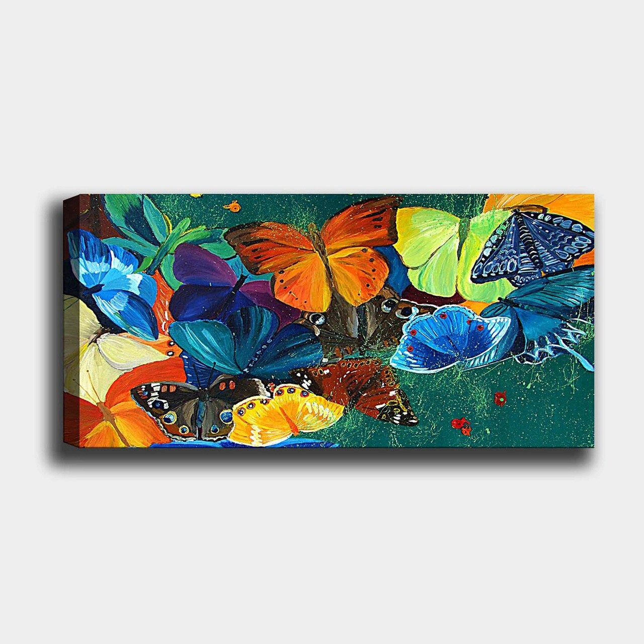 Tablou decorativ, YTY22276204202_50120, Cadru: 100% LEMN (grosime: 3 cm), Multicolor - view 2
