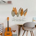 Decoratiune de perete, Kosmer 2, Metal, Dimensiune: 75 x 80 cm, Multicolor