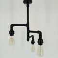 Candelabru 3 Kollu Avize, All Design, metal, 55x40x65 cm, negru