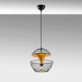 Lustra, Fulgor, 942FLG1259, Metal, Negru