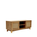 Comoda TV Notto, Homla, 120x40x45 cm, MDF, natur