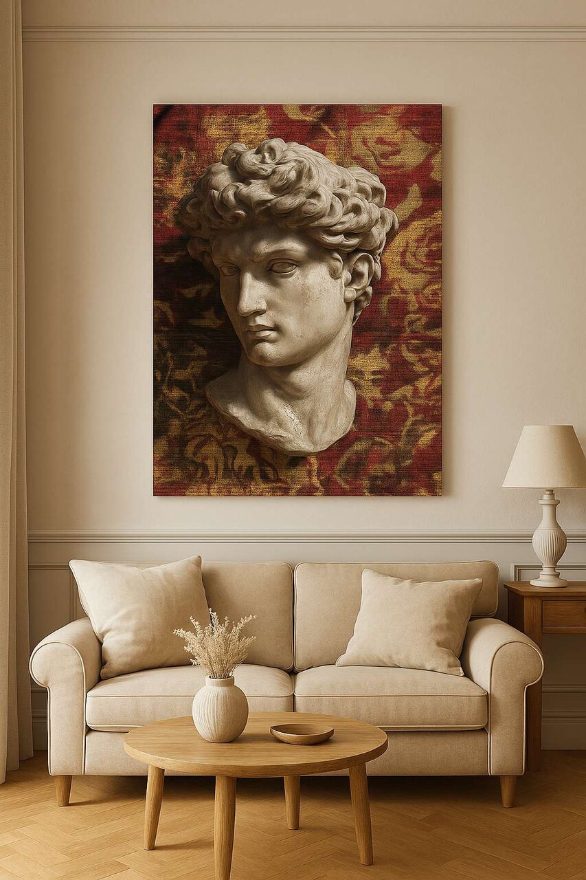 Tablou decorativ Hm_Cnvs26-35-50x70 Cadru: 100% lemn (Grosime: 2 x 3 cm) Multicolor