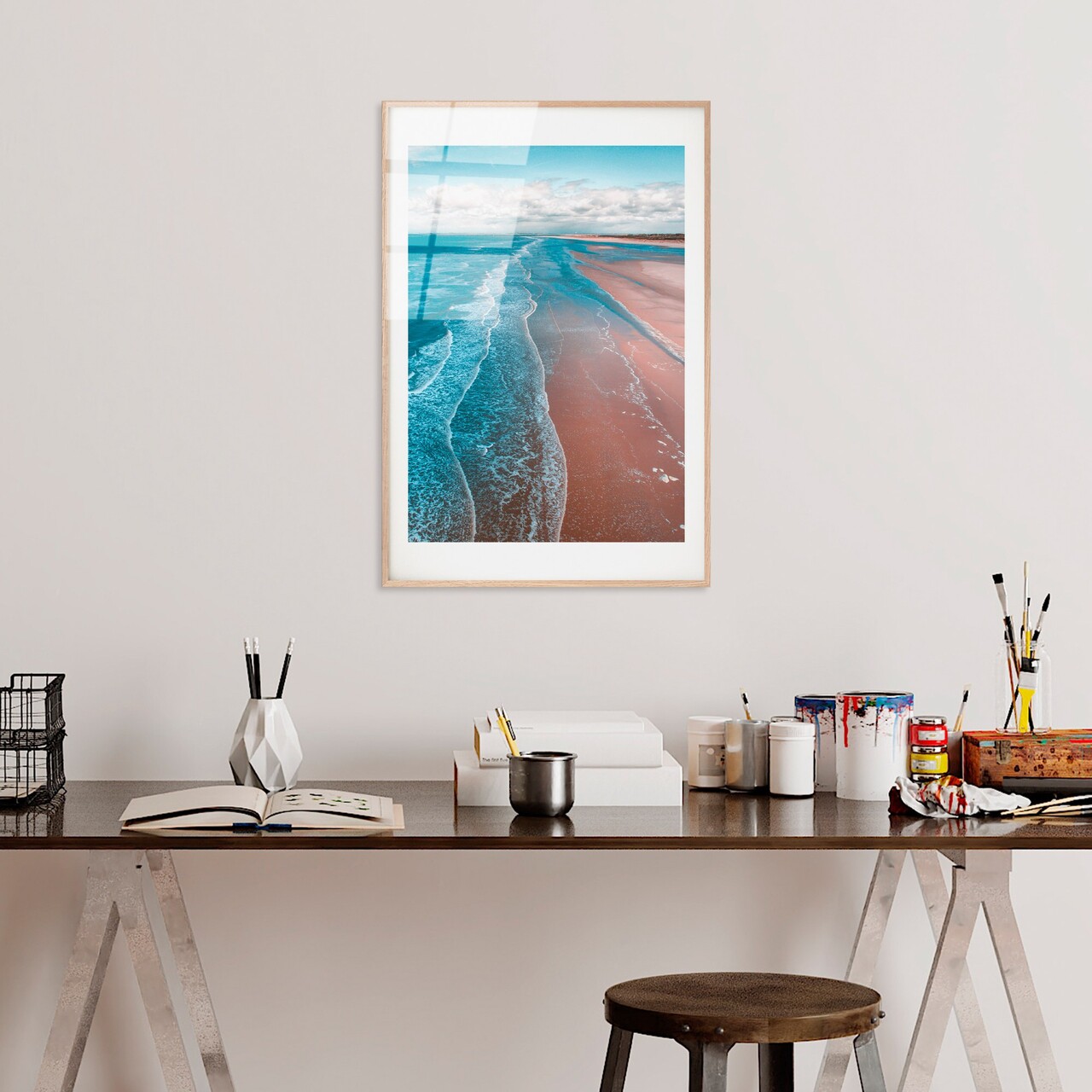 Tablou decorativ, UV-1057, 30 x 45 cm, Multicolor - view 2
