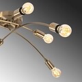 Lustra, Banana - 1152, Tatum, 79 x 79 x 26 cm, 8 x E27, 40W, aramiu antic