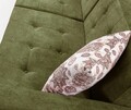 Canapea extensibila Cinar, Pandia Home, 209x80x80 cm, lemn, kaki