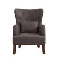 Fotoliu, Unique Design, 867UNQ1513, Lemn de carpen, Antracit