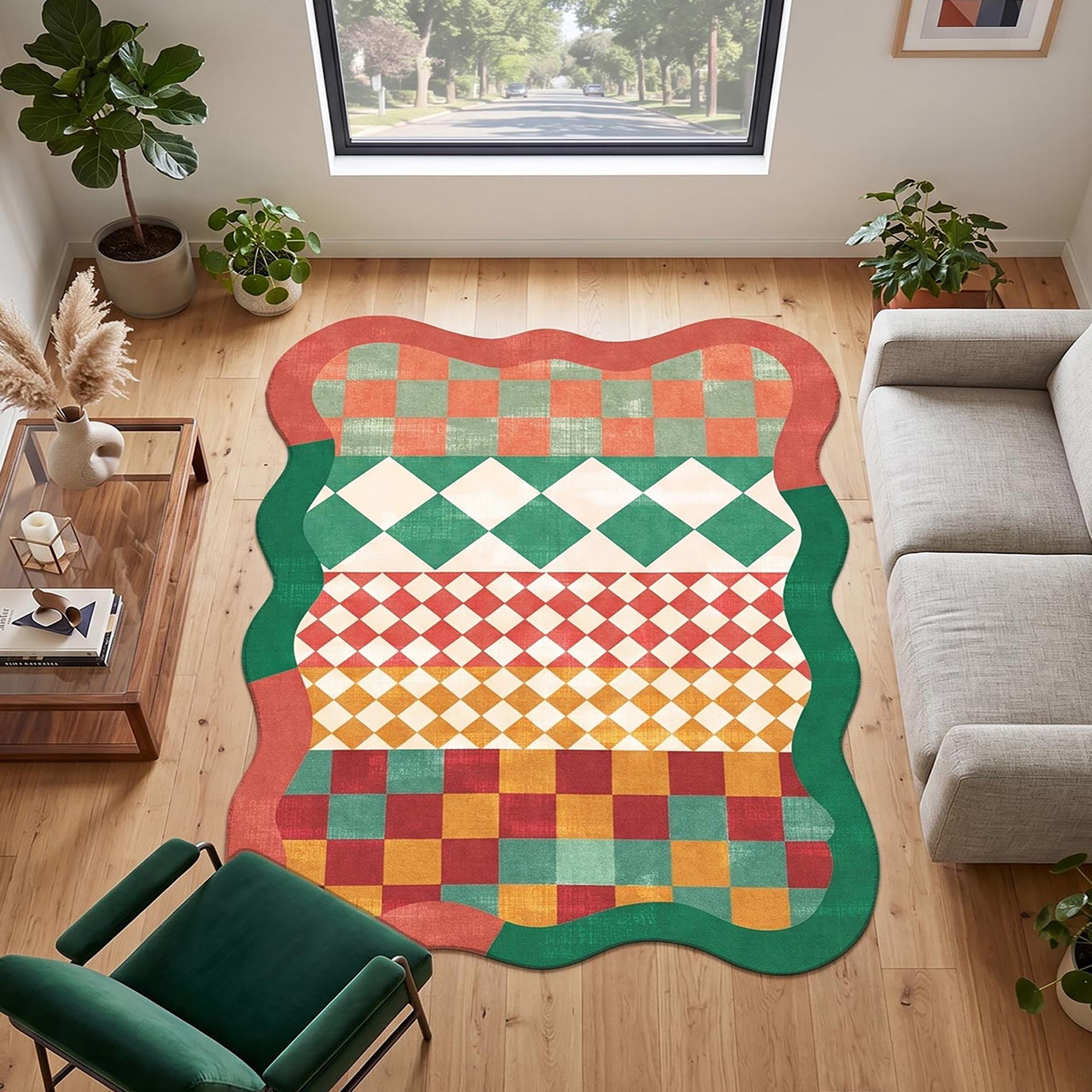 Covor, Fr361, 100x200 cm, Multicolor
