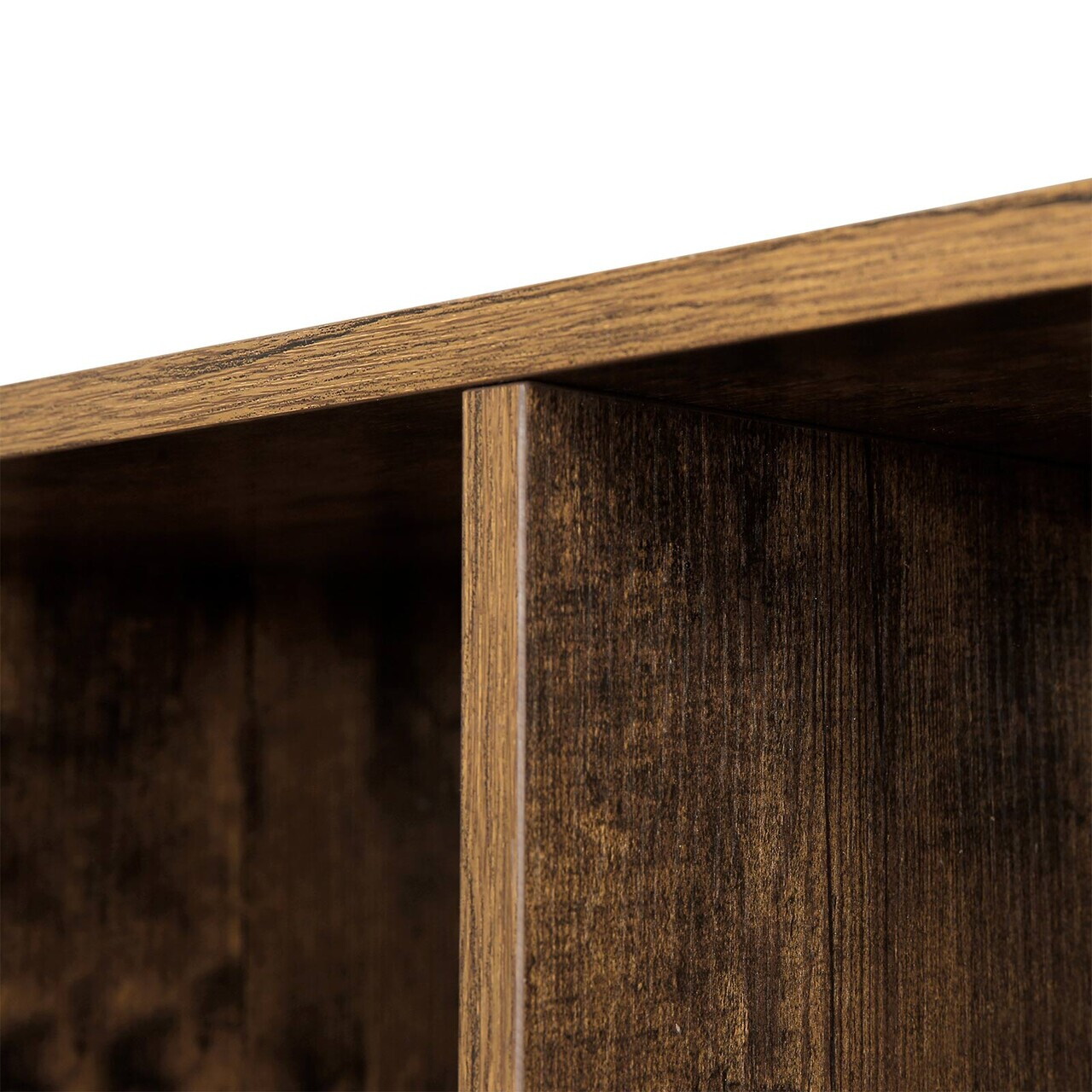 Biblioteca cu 6 compartimente, Vasagle, 65.5x30x97.5 cm, PAL, maro rustic - view 3