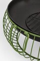 Semineu aer liber Brazier Maylis, Bizzotto, D57x22 cm, otel, verde