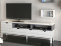 Comoda TV, Zena Home, Adel, PAL, Alb / Antracit