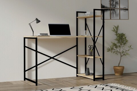 Birou, asse home, zernez, 120x75x60 cm, maro