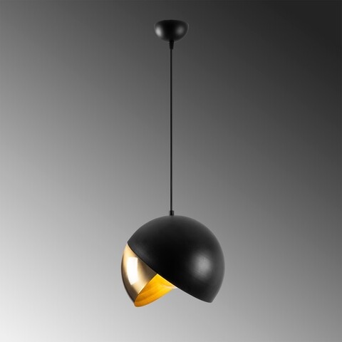 Lustra, pacman - 2633, tatum, 30 x 30 x 28 cm, 1 x e27, 60w, negru/aramiu antic