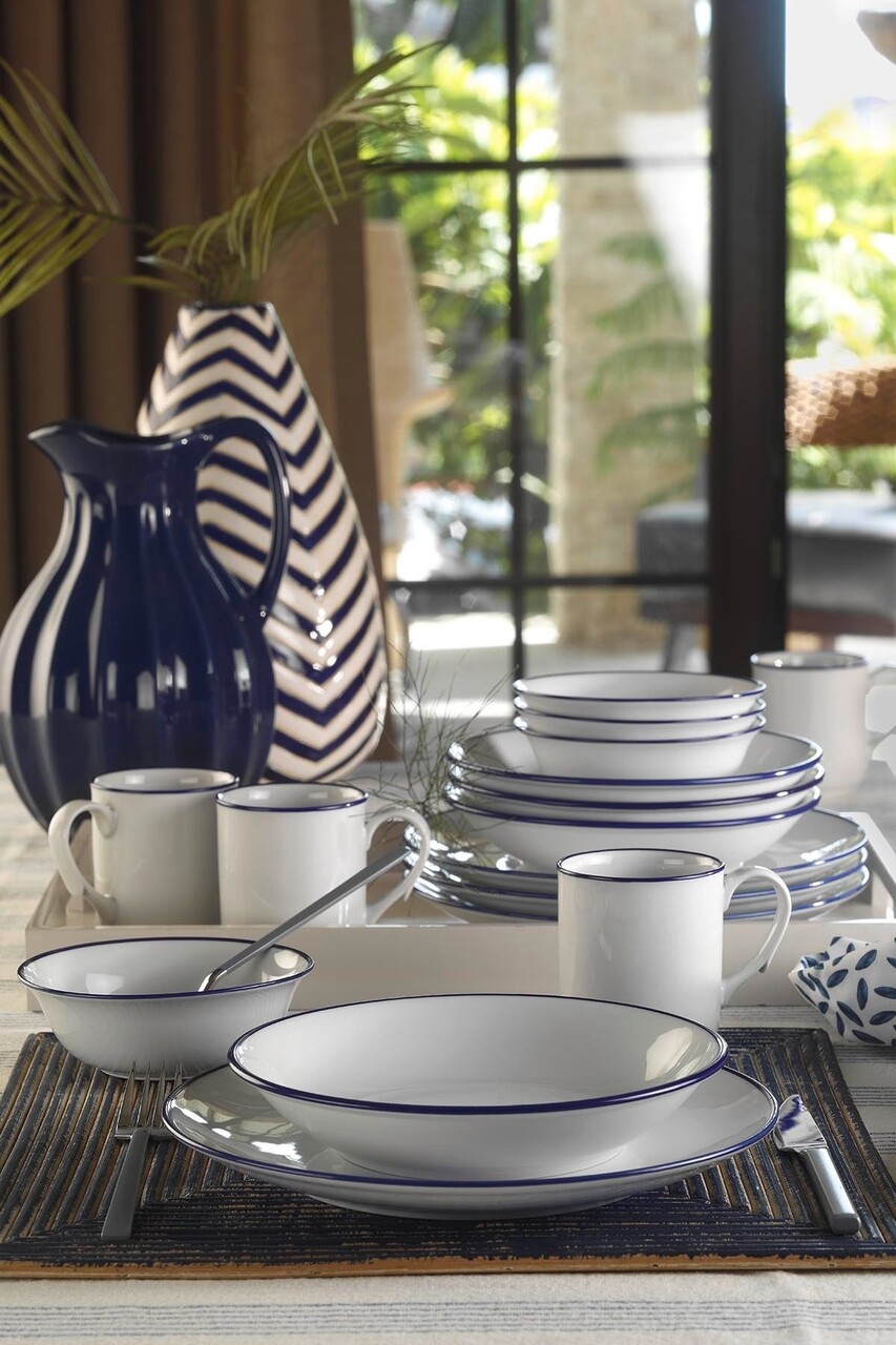 Serviciu de masa, 16 piese, Kutahya Porselen, EO16Y13616, portelan - 1 | YEO