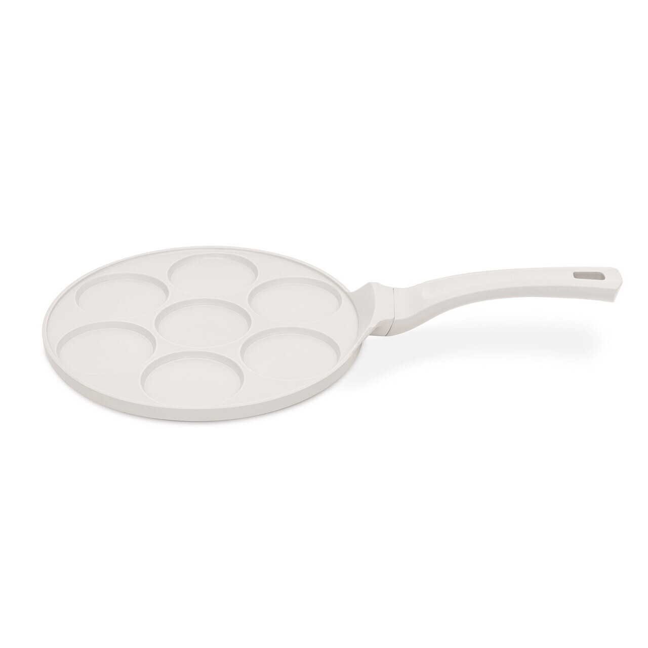 Tigaie pentru clatite, 7 forme Berlinger Haus, Sahara, 26 cm, aluminiu turnat, crem mat - imagine 4