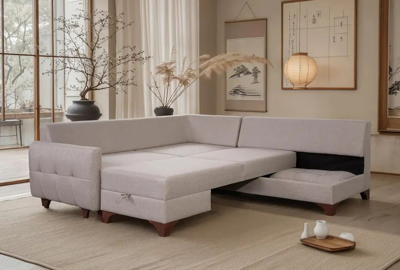 Coltar, Atelier del Sofa, 752EST1308, Lemn de carpen;PAL, Crem - view 3