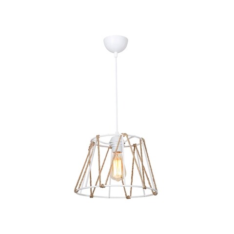 Lustra beyaz, asz.1270, squid lighting, 30x60 cm, 60w, alb