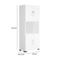 Dulap multifunctional, Cordelia, FRN-12042, Alb