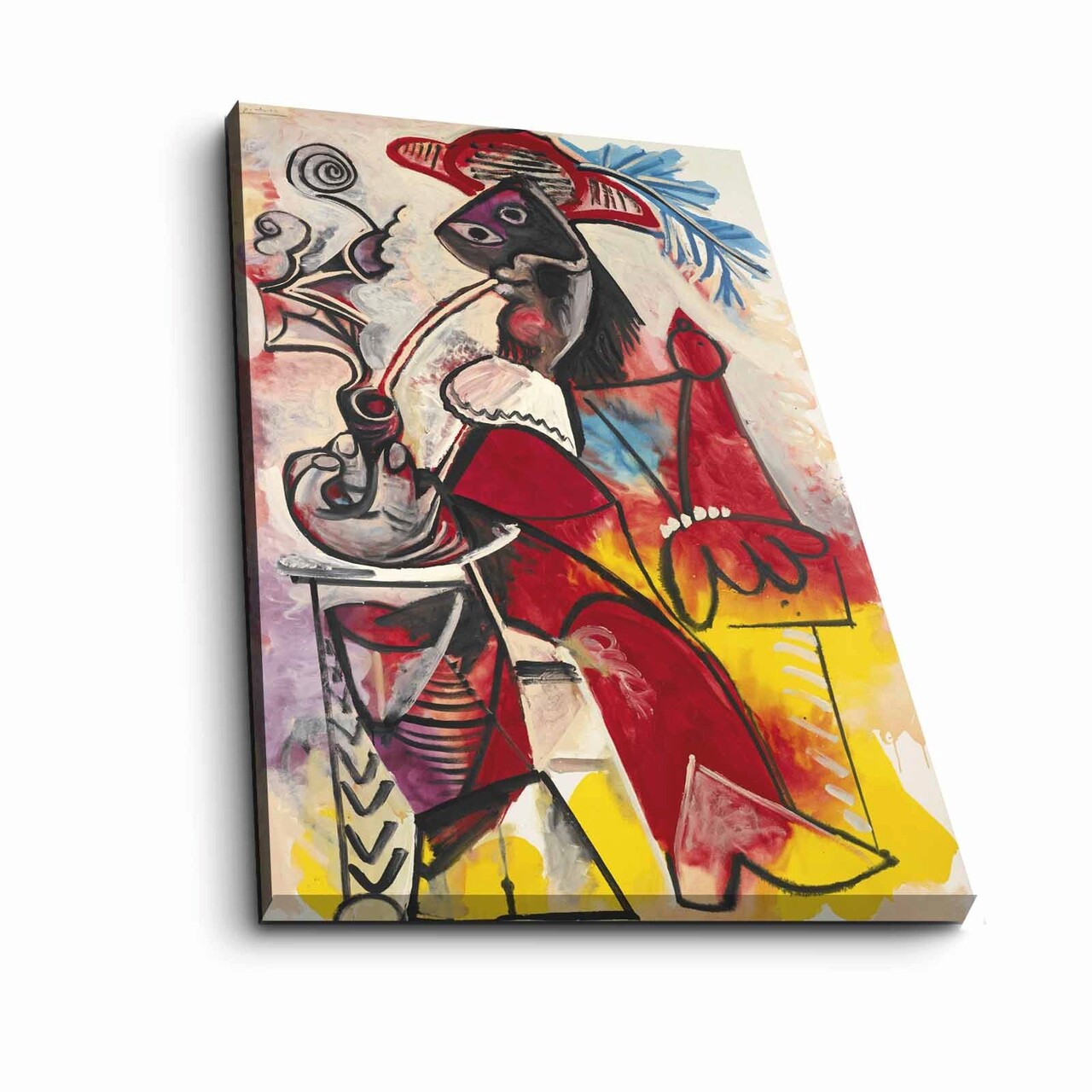 Tablou decorativ, FAMOUSART-085, Canvas, Dimensiune: 45 x 70 cm, Multicolor - 2 | YEO