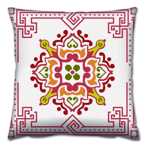 Perna, a14659, 43x43 cm, 50% bumbac / 50% poliester, multicolor