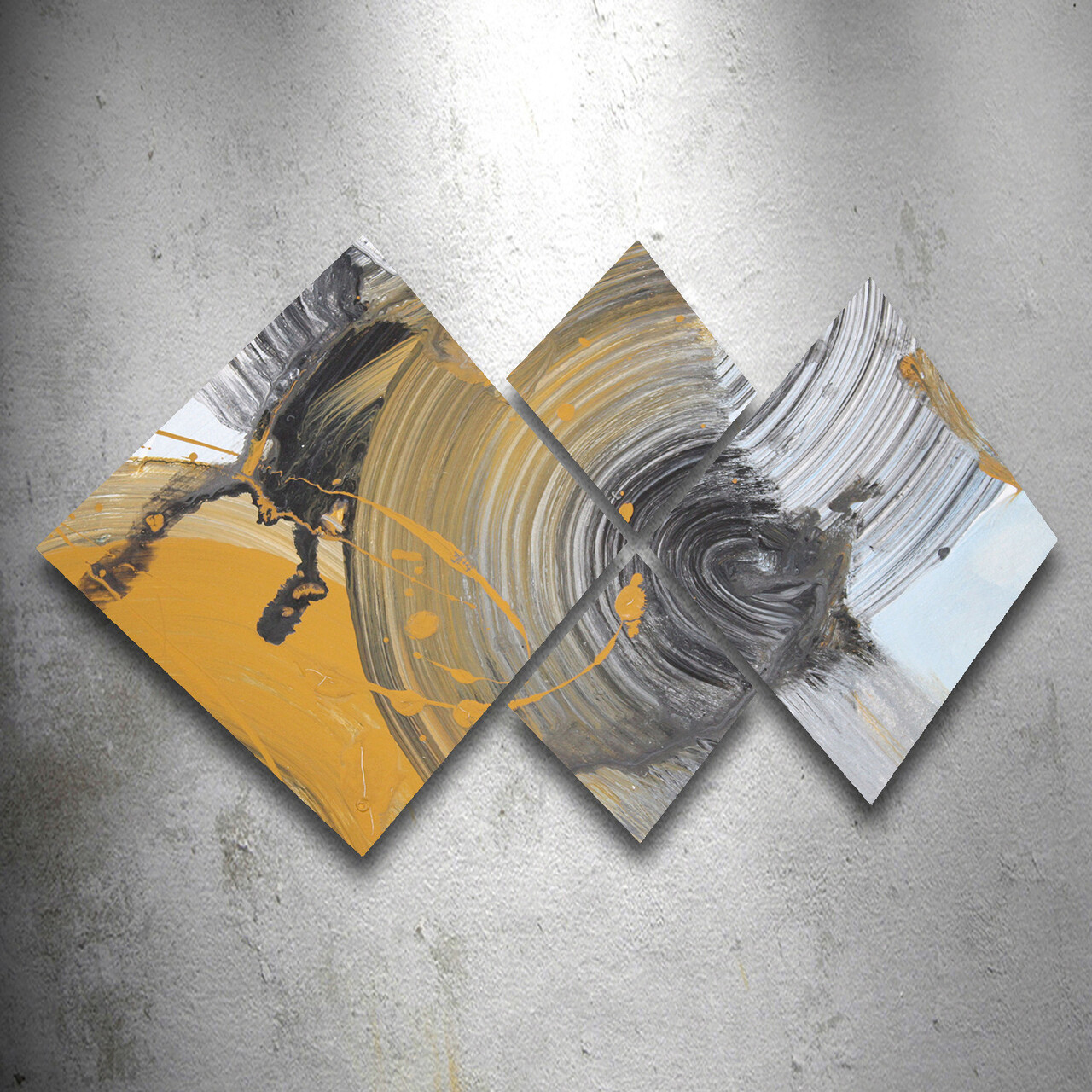 Set 4 tablouri decorative, 4MDF1542969770, MDF, Imprimat UV, Multicolor - 1 | YEO
