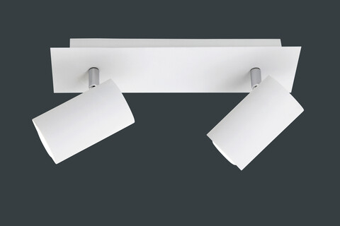 Plafoniera Marley, TRIO, 30x9x15 cm, 35W, 2x GU10, metal, alb