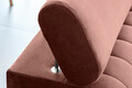 Canapea extensibila 3 locuri, ELTAP, SO-LAU-24NU, Laurence, 261x97x105 cm, lemn/poliester, roz