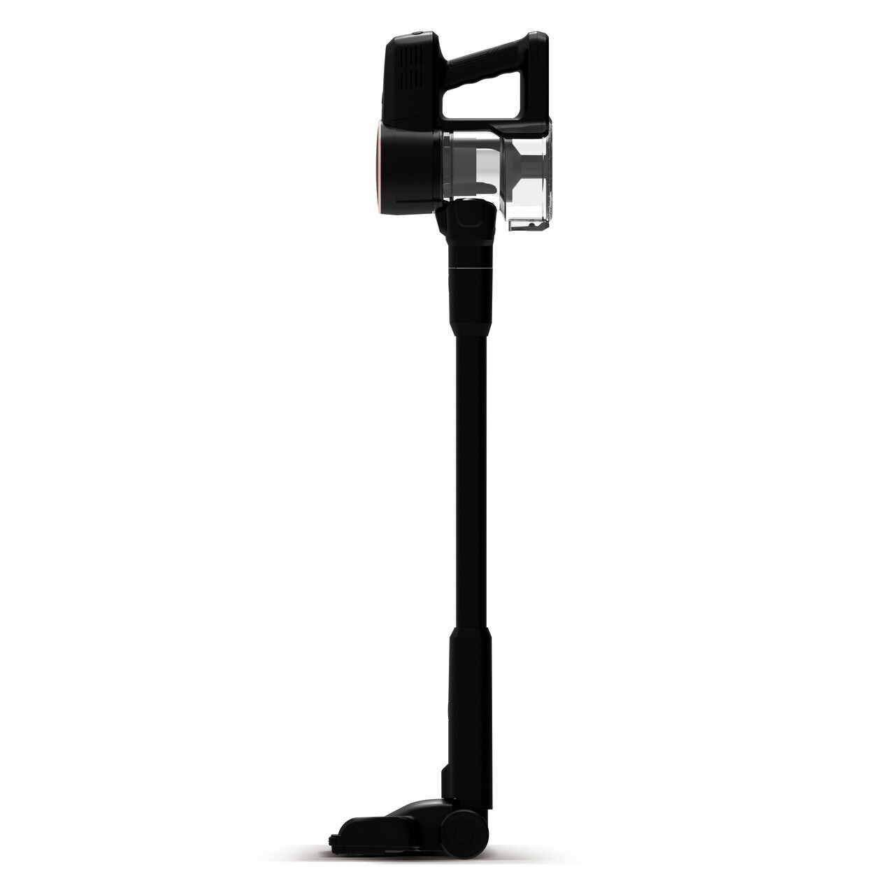 Aspirator vertical Fashion TV, Matte Black-Rose Gold, 250 W, 3 viteze, negru - imagine 3