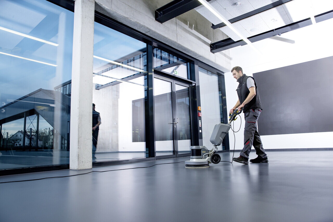 Masina monodisc BDS 43/DUO C, Karcher, gri — imaginea 2