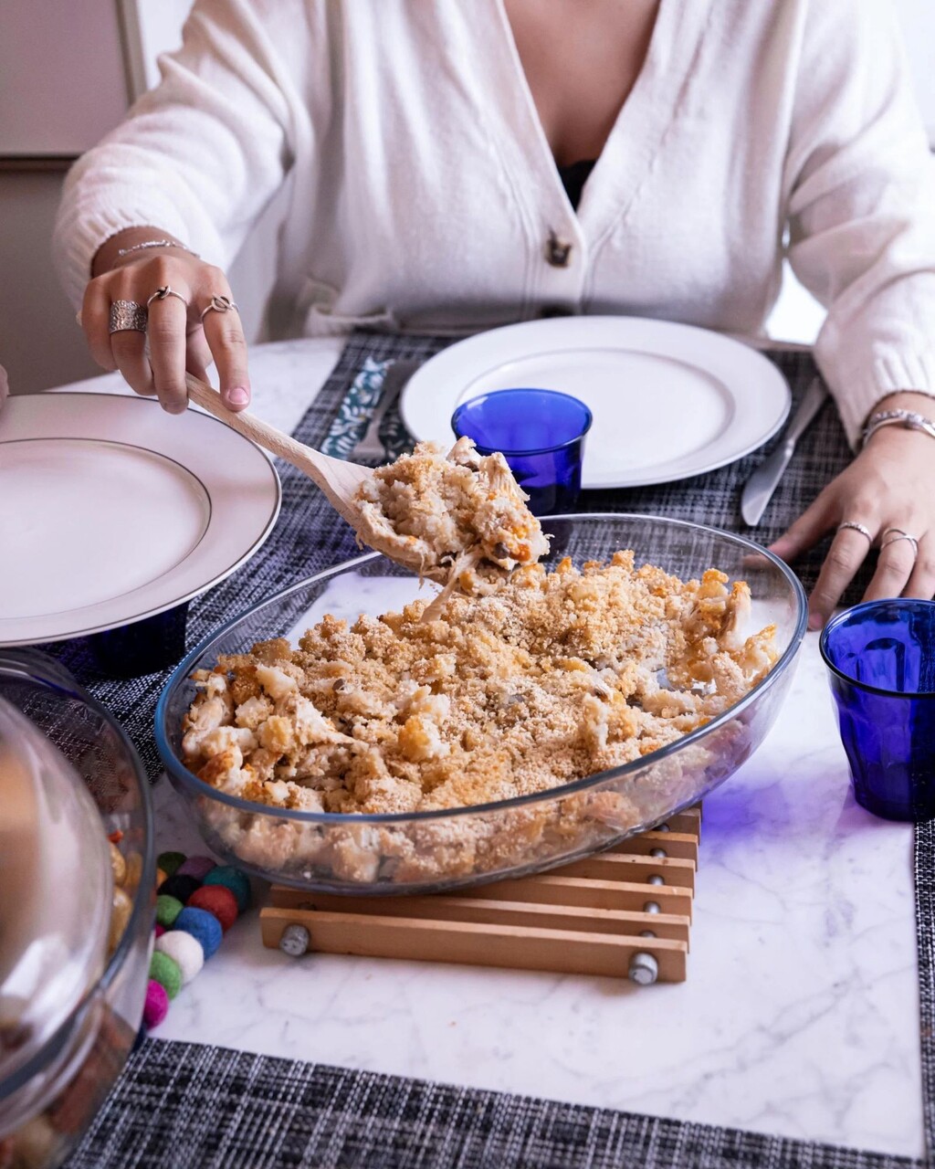 Vas oval, sticla termorezistenta, 40x27cm/4,2L, "Iconics" - Pyrex - imagine 2