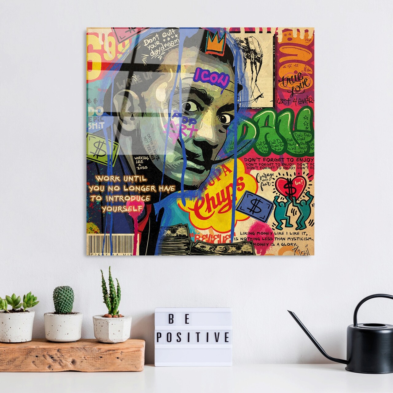 Tablou decorativ UV-817 Dimensiune: 50 x 50 cm Multicolor