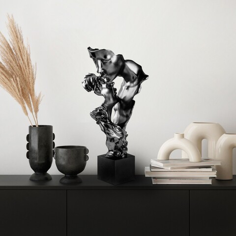 Decoratiune, Yak-044-C, Poliester, Negru