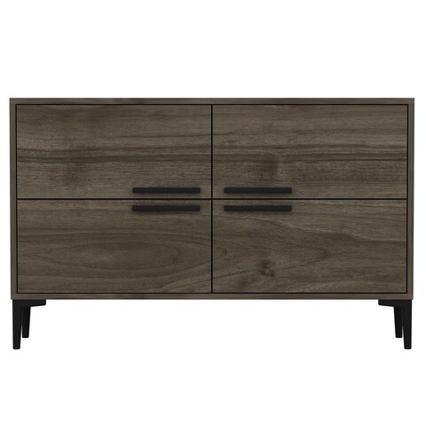 Comoda TV, Odessa, Ctn, 120x75x30 cm, PAL, Maro