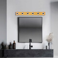 Aplica de perete, Fulgor, 942FLG2183, Metal, Auriu