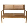Set mobilier pentru gradina/terasa, DKD Home Decor, Décor, 4 piese, maro/gri