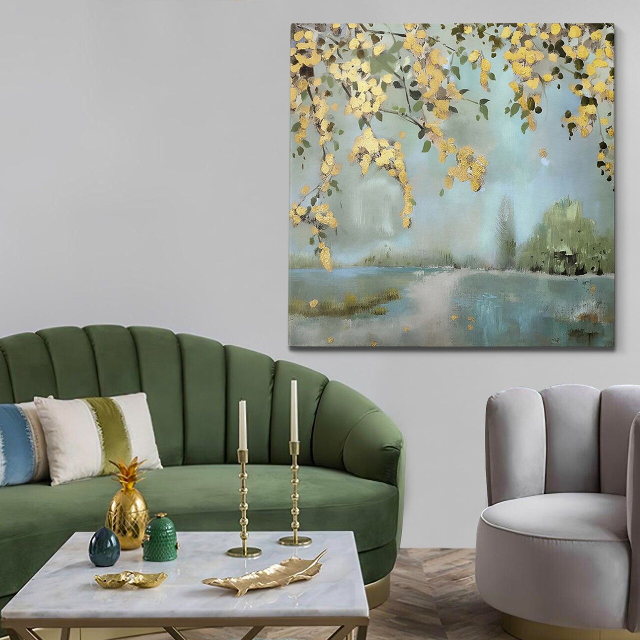 Tablou decorativ KNV10103 Cadru: 100% LEMN (grosime: 3 cm) Multicolor