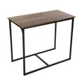 Set masa si scaune de bar 3 piese Inge Dark, Versa, 89 x 45 x 75 cm, MDF