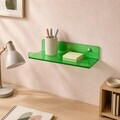 Raft de perete acrilic, Hanah Home, Vivid, 30x10x4 cm, Verde