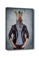 Tablou decorativ, Kanvas Tablo (50 x 70), Canvas, Lemn, Multicolor