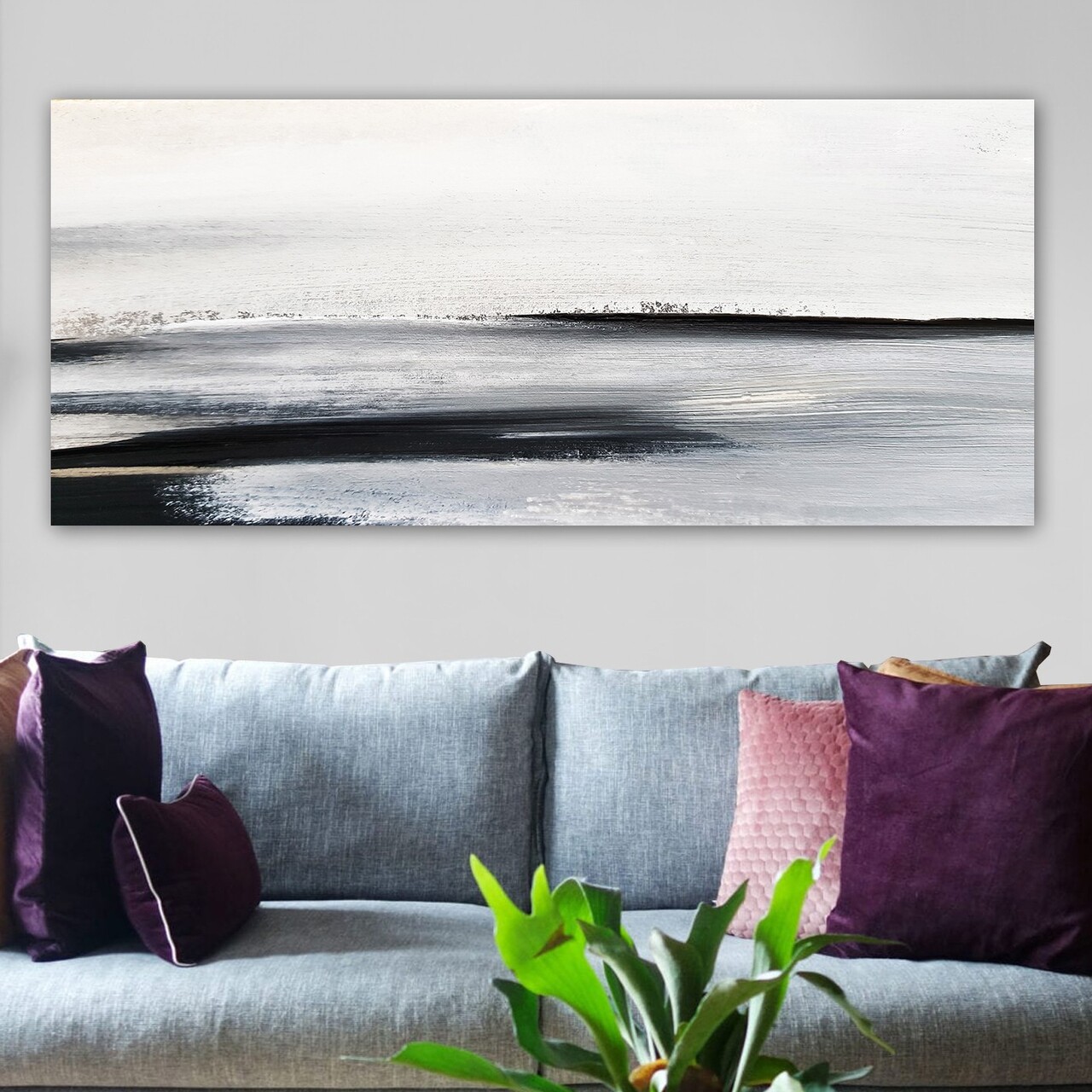 Tablou decorativ YTY1325548091_50120 Cadru: 100% LEMN (grosime: 3 cm) Multicolor