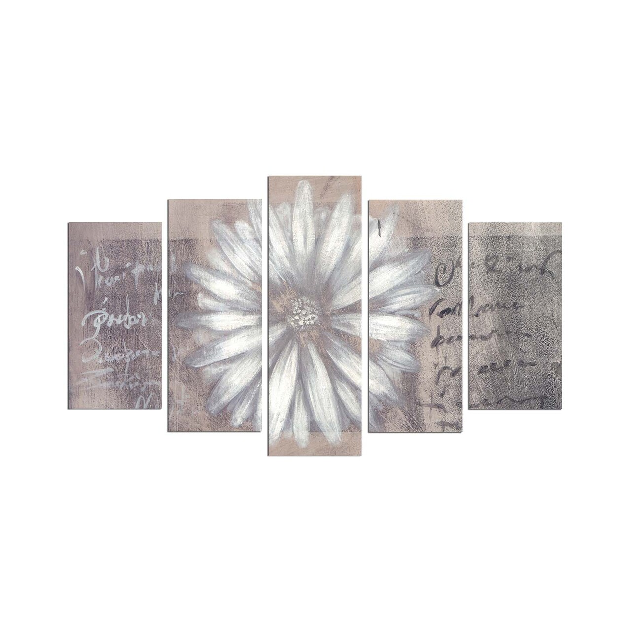 Set 5 tablouri decorative, 5PMX-038, 20 x 60 cm, Multicolor - view 2