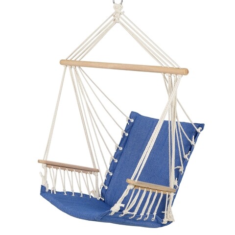 Leagan gradina/terasa, hammock, 55 x 90 cm, bleumarin
