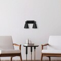 Aplica de perete, Fulgor, 942FLG2194, Metal, Negru