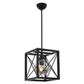 Lustra, Avonni, 683AVN1412, Metal, Negru