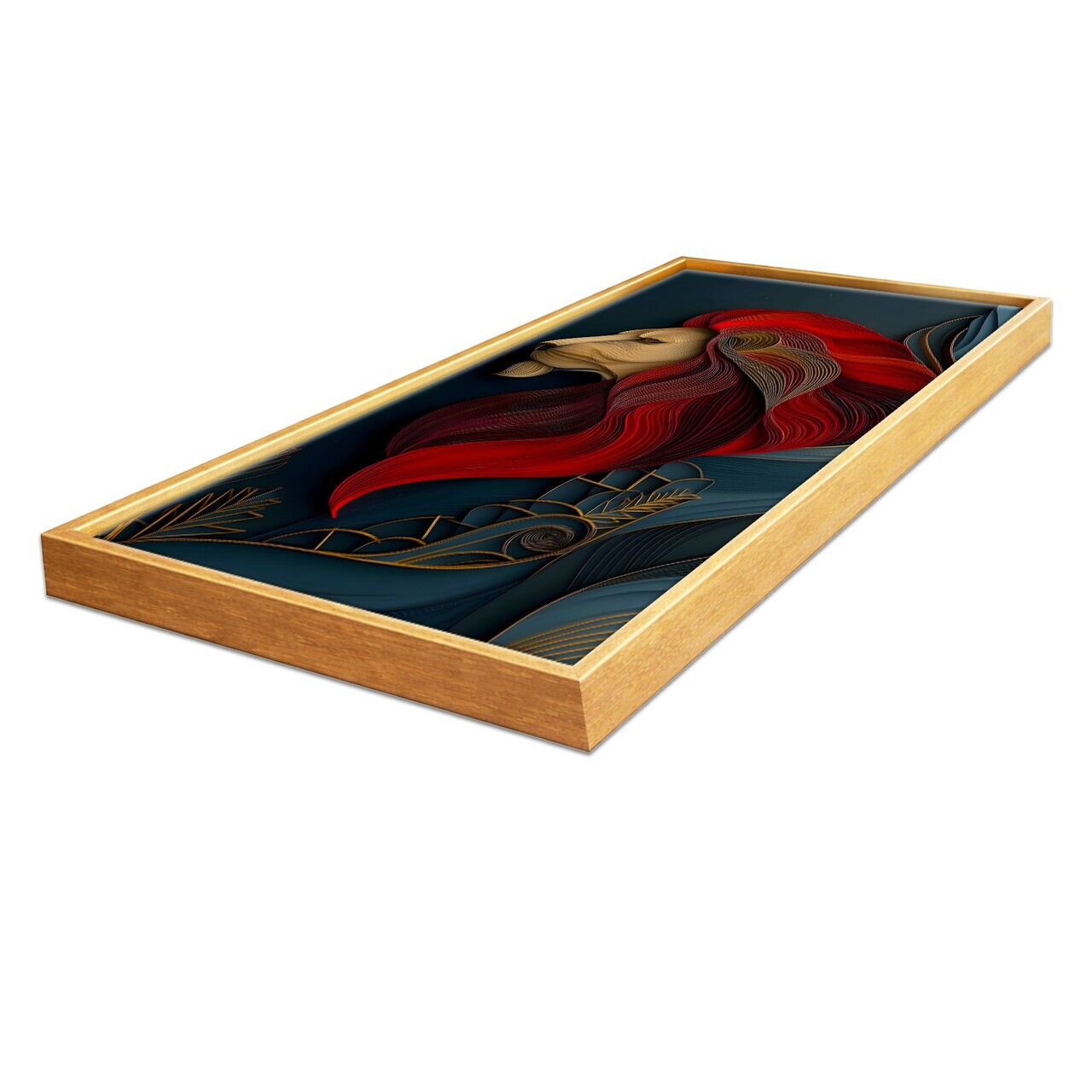 Tablou decorativ, 5090Lcal-004, Cadru: PVC (Grosime: 5 cm), Multicolor — imaginea 4