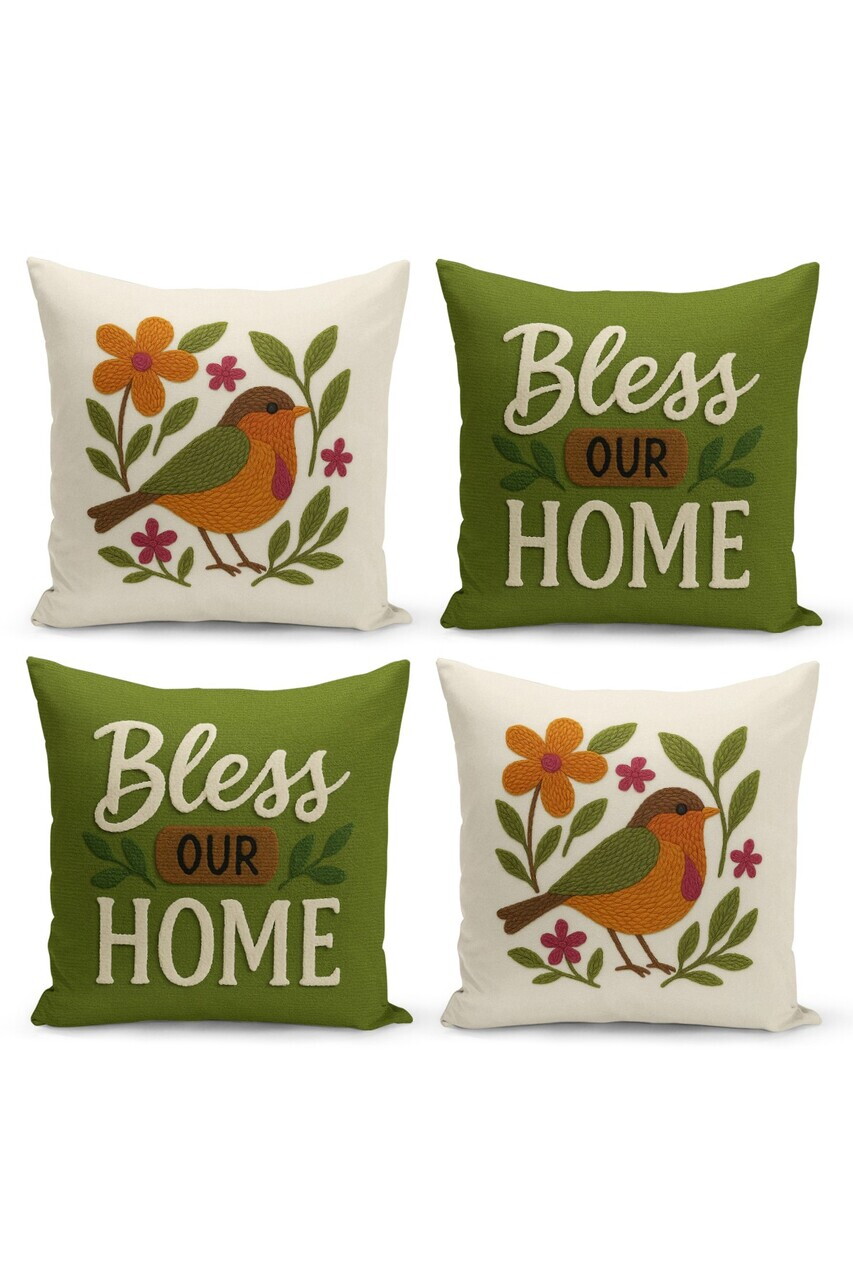 Set fete de perna, Artpnchset4-49, Poliester, Multicolor — imaginea 4